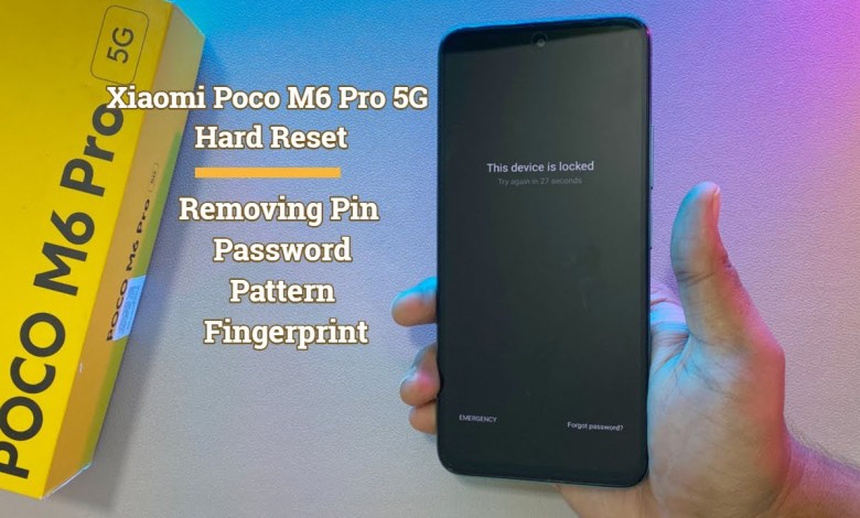 Xiaomi Poco M6 Pro 5G How to Hard Reset & Removing Xiaomi Poco M6 Pro 5G How to Hard Reset & Removing