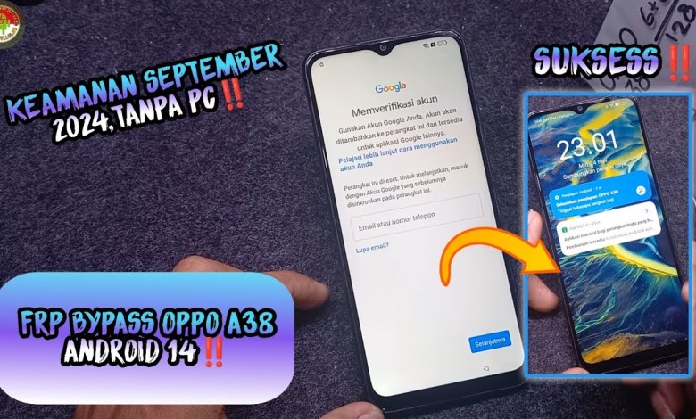 Uncover the secrets of Oppo A38 Android 14 FRP bypass with September security bypass Uncover the secrets of Oppo A38 Android 14 FRP bypass with September security bypass
