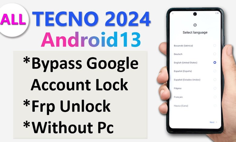 All Tecno Frp Bypass Android 13 | Latest Update 2024 | All Tecno Frp Bypass Android 13 | Latest Update 2024 |