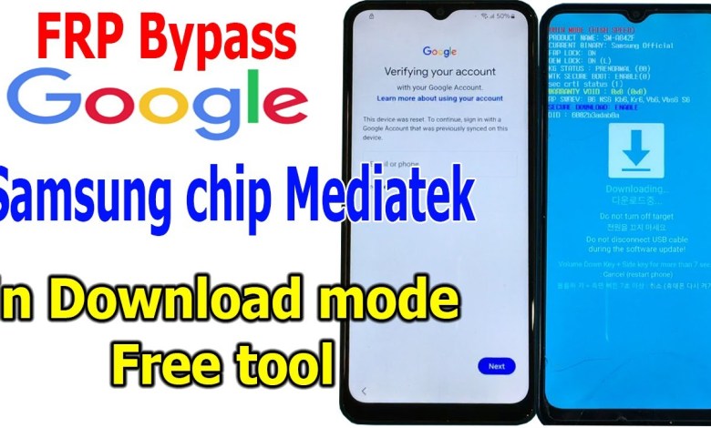 FRP Bypass Google Account alll Samsung chip FRP Bypass Google Account alll Samsung chip