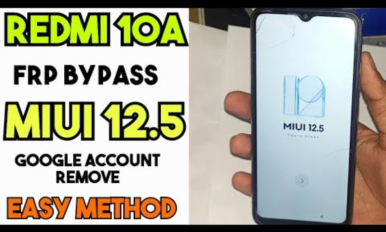 Redmi 10A Frp Bypass Miui 12 | Android 11 | Mi 10A Redmi 10A Frp Bypass Miui 12 | Android 11 | Mi 10A