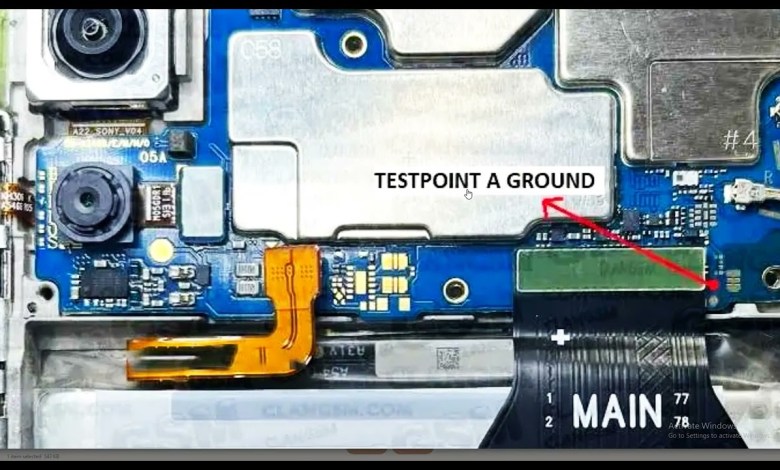 Samsung Galaxy A34 Test Point For Remove User Lock FRP Samsung Galaxy A34 Test Point For Remove User Lock FRP