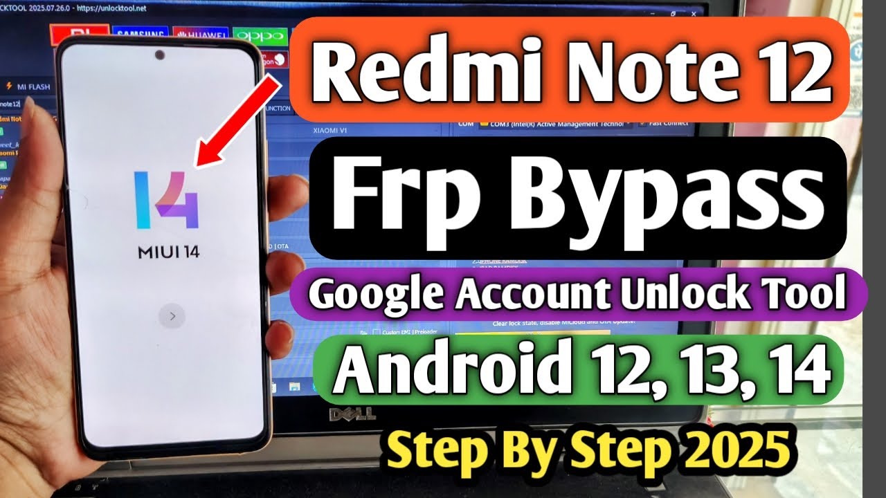 Unlock the Secrets: Discover the Ultimate Redmi Note 12 FRP Unlock Tool! Unlock the Secrets: Discover the Ultimate Redmi Note 12 FRP Unlock Tool!