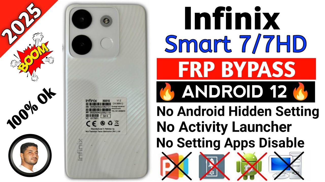 Unlocking Secrets: The 2025 Infinix Smart 7 FRP Bypass for X6515 Revealed! Unlocking Secrets: The 2025 Infinix Smart 7 FRP Bypass for X6515 Revealed!
