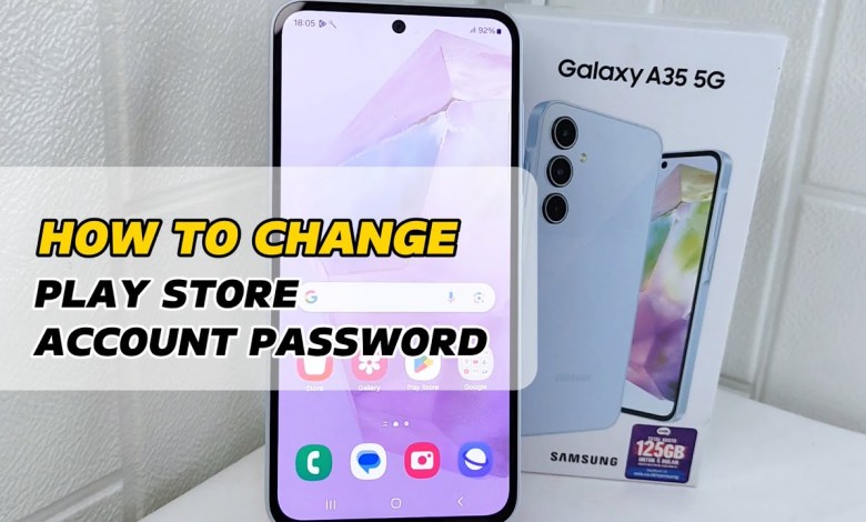 Samsung A35 5G | How To Change Play Store Account Samsung A35 5G | How To Change Play Store Account