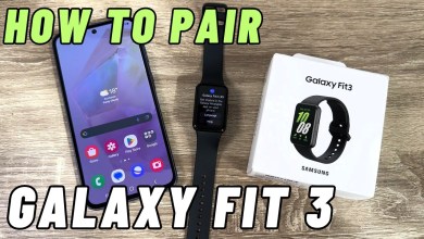 How to Pair (Connect) Galaxy Watch Fit 3 with a How to Pair (Connect) Galaxy Watch Fit 3 with a