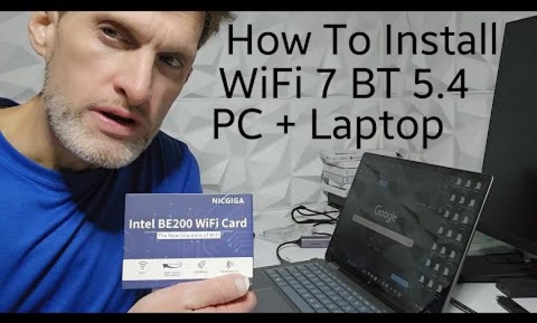 How To Install WiFi 7 Bluetooth 5.4 Network Card in a How To Install WiFi 7 Bluetooth 5.4 Network Card in a