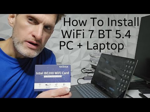 How To Install WiFi 7 Bluetooth 5.4 Network Card in a How To Install WiFi 7 Bluetooth 5.4 Network Card in a