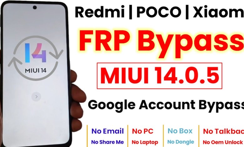 All Xiaomi, Redmi, POCO, MIUI 14 FRP Bypass | MIUI 14 | All Xiaomi, Redmi, POCO, MIUI 14 FRP Bypass | MIUI 14 |