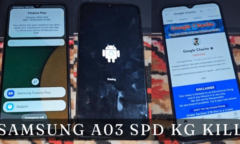 Samsung A03 Core KG Lock Free 2024 / Samsung SPD Cpu KG Samsung A03 Core KG Lock Free 2024 / Samsung SPD Cpu KG