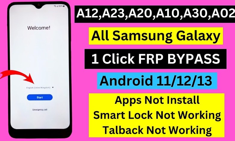 Samsung A12,A23,A20,A10,A30,A02 Frp Bypass – Samsung A12,A23,A20,A10,A30,A02 Frp Bypass –
