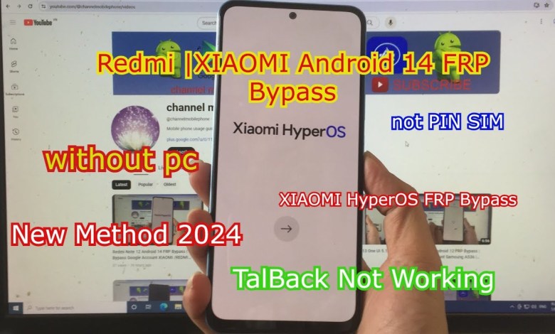 New Method 2024 | All XIAOMI / REDMI Android 14 FRP New Method 2024 | All XIAOMI / REDMI Android 14 FRP