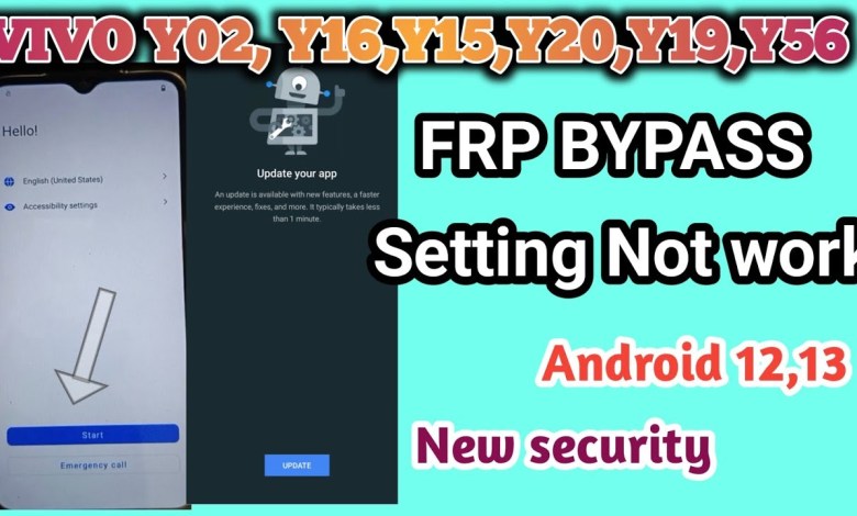 Unlock Vivo Y02 and Y16 (V2204) without using the frp bypass method – Learn how to bypass the Vivo frp setting without any hassle Unlock Vivo Y02 and Y16 (V2204) without using the frp bypass method – Learn how to bypass the Vivo frp setting without any hassle