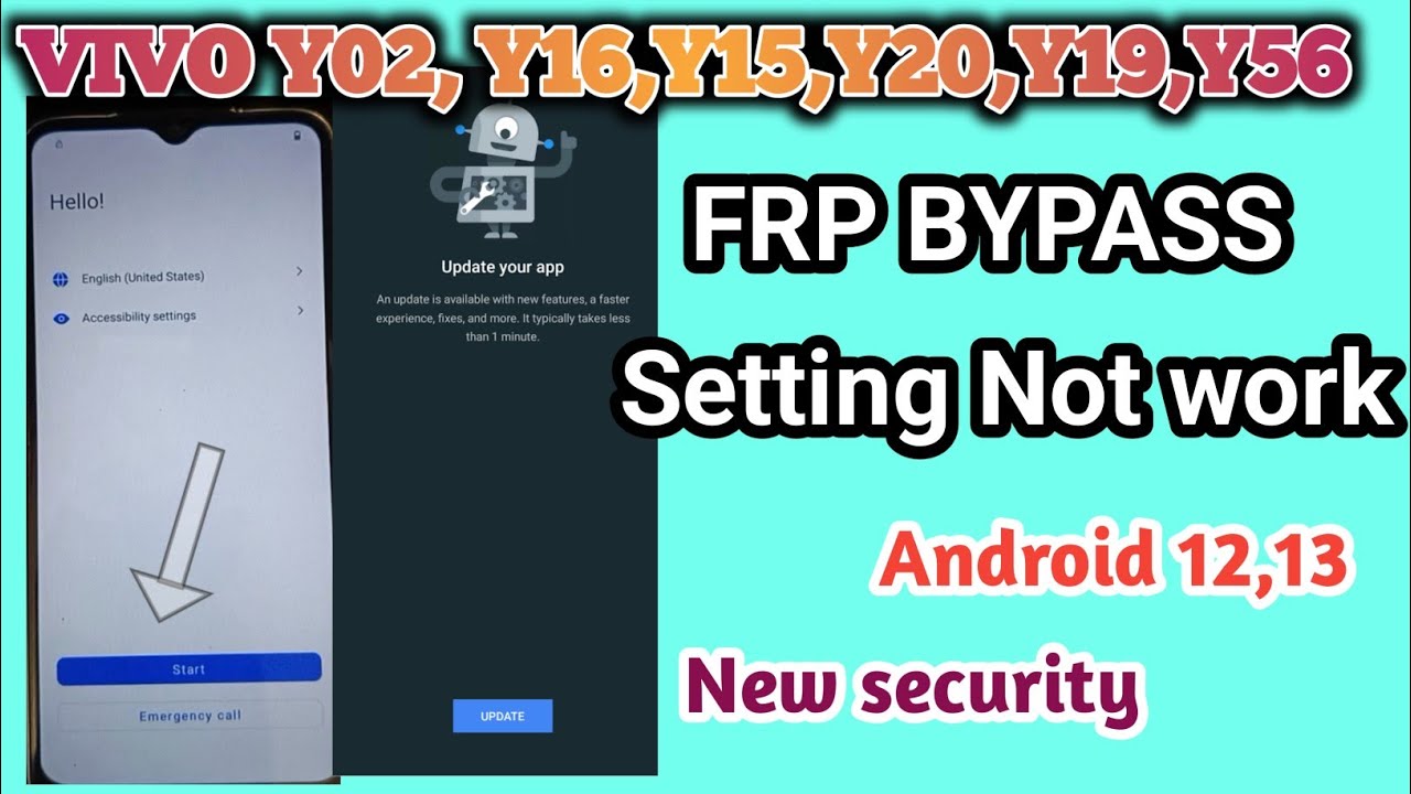Unlock Vivo Y02 and Y16 (V2204) without using the frp bypass method – Learn how to bypass the Vivo frp setting without any hassle Unlock Vivo Y02 and Y16 (V2204) without using the frp bypass method – Learn how to bypass the Vivo frp setting without any hassle