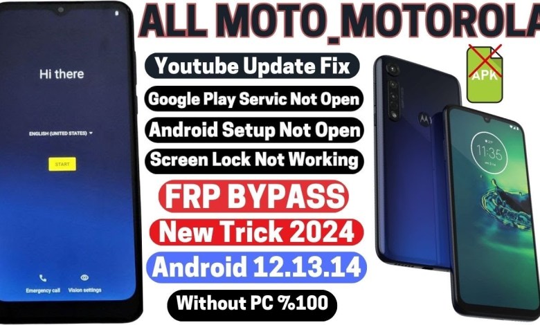 All Motorola/Moto FRP Bypass 2024 (Android 12/13/14) – All Motorola/Moto FRP Bypass 2024 (Android 12/13/14) –