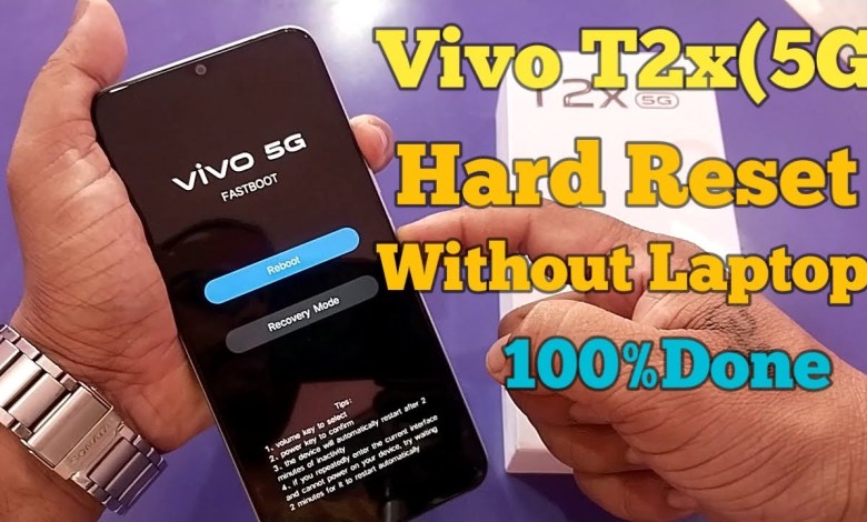 How To Hard Reset Vivo T2x(5G) ! Without Laptop! 100% How To Hard Reset Vivo T2x(5G) ! Without Laptop! 100%