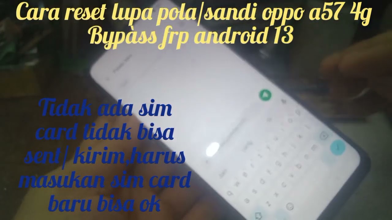 How to reset Oppo A57 4A forgotten pattern/password, bypass FRP How to reset Oppo A57 4A forgotten pattern/password, bypass FRP