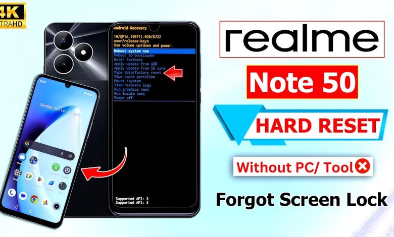 Realme Note 50 Hard Reset Not Working Without Pc | Pin Realme Note 50 Hard Reset Not Working Without Pc | Pin