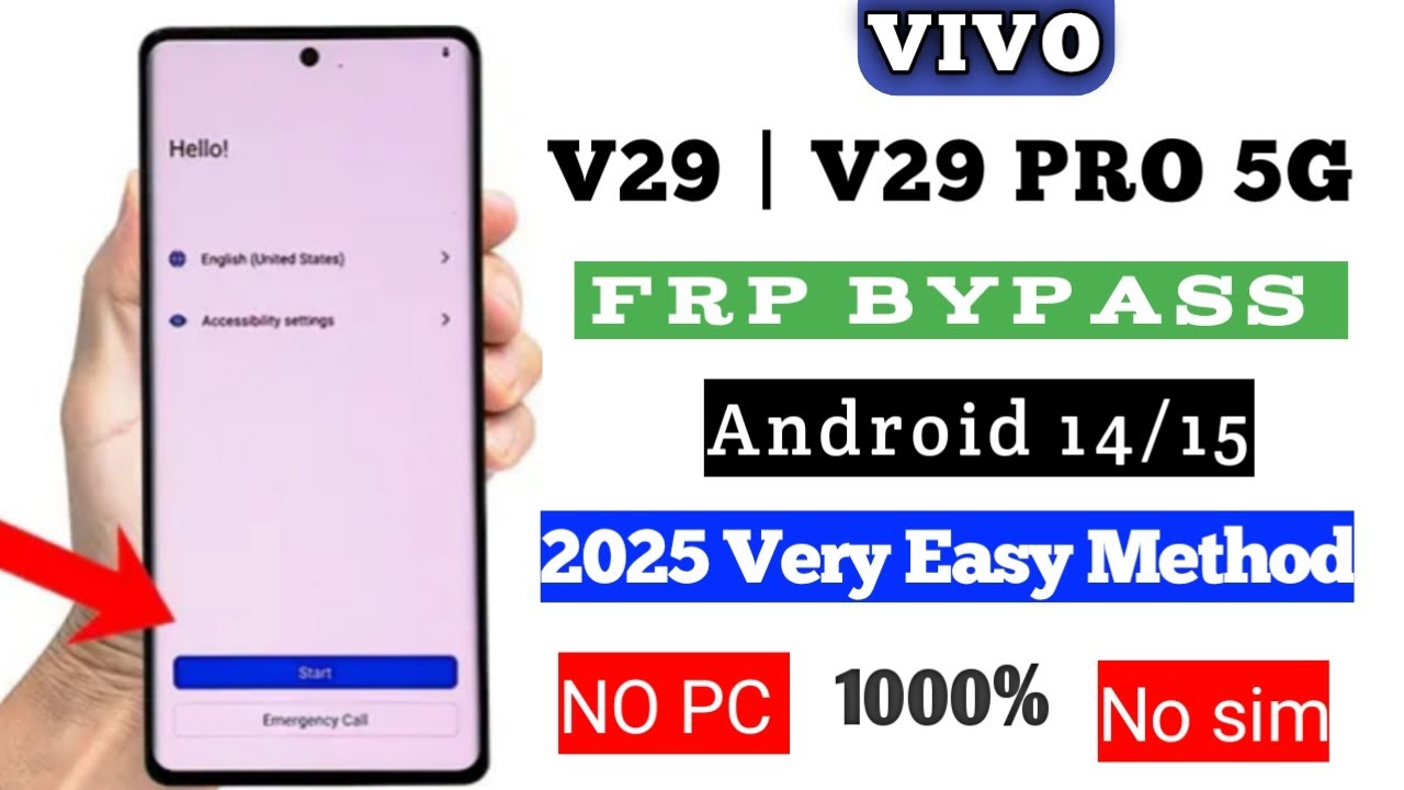 Unveiling the Truth: How to Bypass Frp on Vivo V29/V29 Pro Running Android 15 Unveiling the Truth: How to Bypass Frp on Vivo V29/V29 Pro Running Android 15