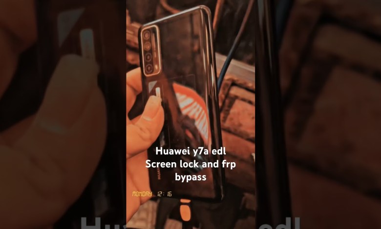 Huawei y7a screen lock remove hard reset and frp bypass Huawei y7a screen lock remove hard reset and frp bypass