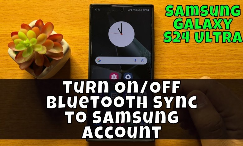 How to Turn On/Off Bluetooth Sync to Samsung How to Turn On/Off Bluetooth Sync to Samsung