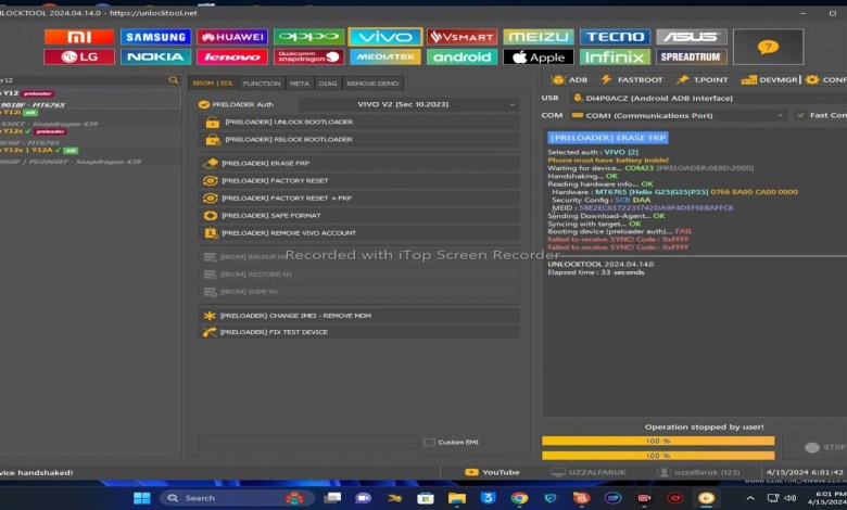 Vivo y12 frp bypass unlocktool Vivo y12 frp bypass unlocktool