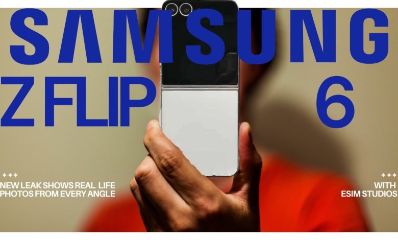 Samsung Galaxy Z Flip 6 Leaks in Full Photos Samsung Galaxy Z Flip 6 Leaks in Full Photos