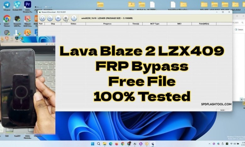 Lava Blaze 2 (LZX409) FRP and Pattern Remove with SPD Lava Blaze 2 (LZX409) FRP and Pattern Remove with SPD