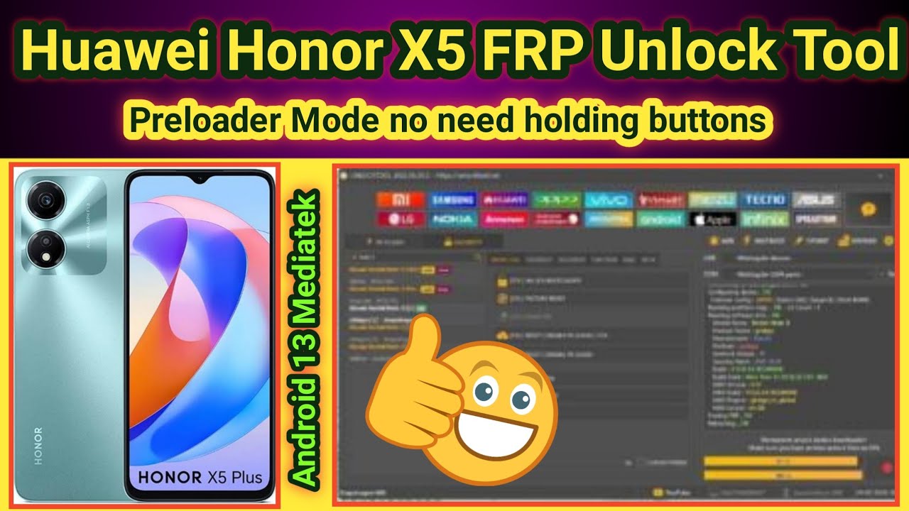 Unlock the Secrets: Huawei Honor X5 Plus FRP Bypass Tool for 2025 | TECH Insights Unlock the Secrets: Huawei Honor X5 Plus FRP Bypass Tool for 2025 | TECH Insights
