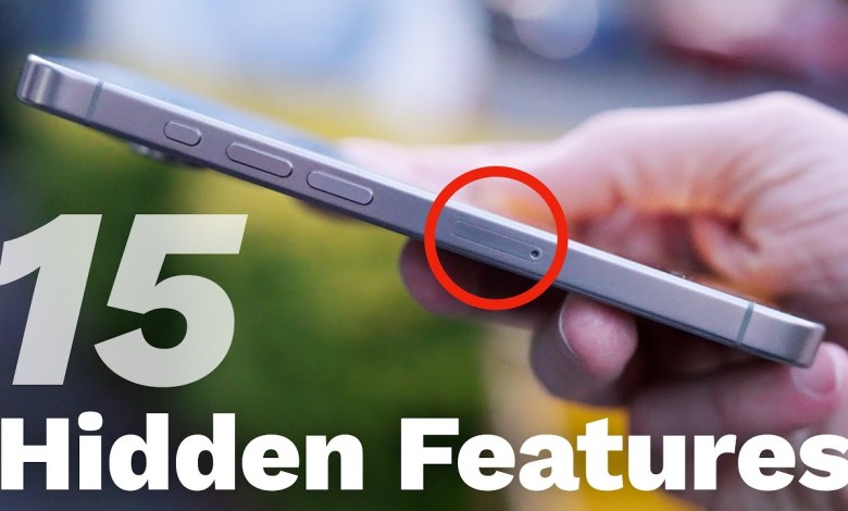 iPhone 15 & 15 Pro Hidden Features! New Apple Secrets iPhone 15 & 15 Pro Hidden Features! New Apple Secrets