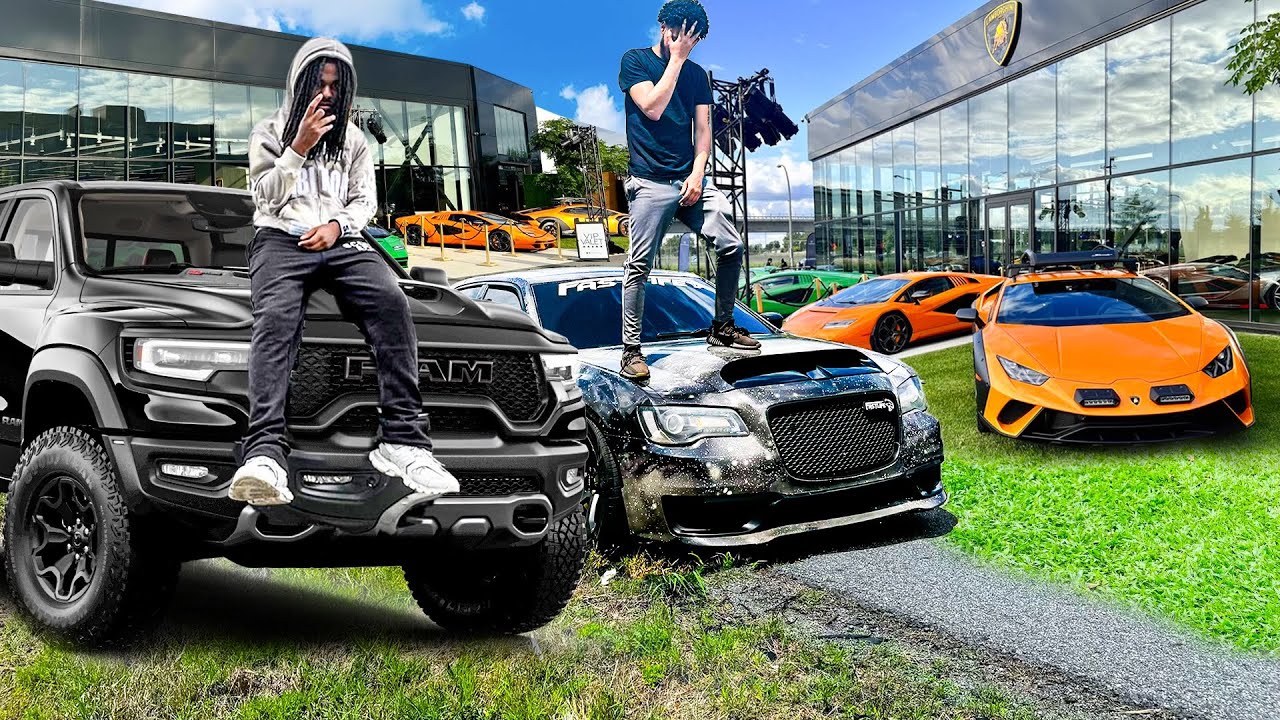 LAMBORGHINI KICKED OUR HELLCATS OUT (ft. ShayV) LAMBORGHINI KICKED OUR HELLCATS OUT (ft. ShayV)