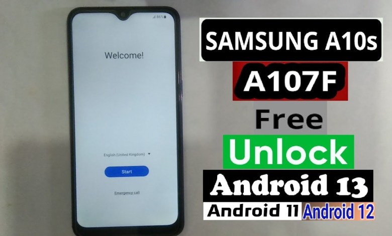 Samsung A10s Unlock Samsung A10s Unlock