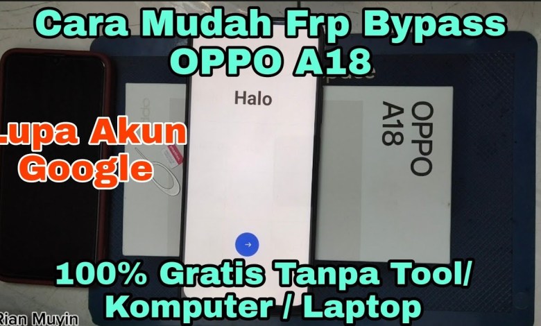 How to Frp Bypass Forgot OPPO A18 Google Account! Free Without How to Frp Bypass Forgot OPPO A18 Google Account! Free Without