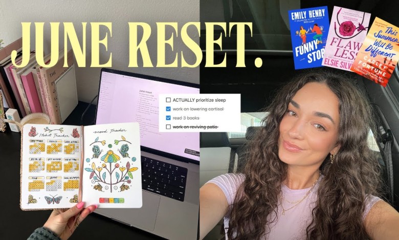 MONTHLY RESET: setting new goals, TBR list + reading MONTHLY RESET: setting new goals, TBR list + reading