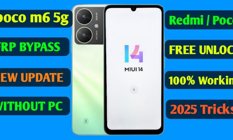 2025 में poco m6 5g frp bypass करने का सबसे आसान तरीका || without 2025 में poco m6 5g frp bypass करने का सबसे आसान तरीका || without
