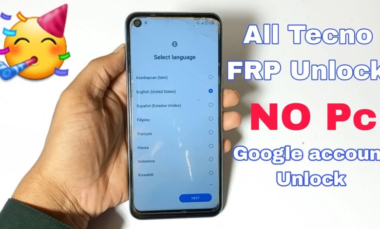 All Tecno FRP Unlock | tecno frp bypass All Tecno FRP Unlock | tecno frp bypass