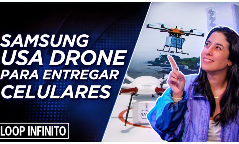 Samsung uses drone to deliver cell phone | No Man’s Samsung uses drone to deliver cell phone | No Man’s