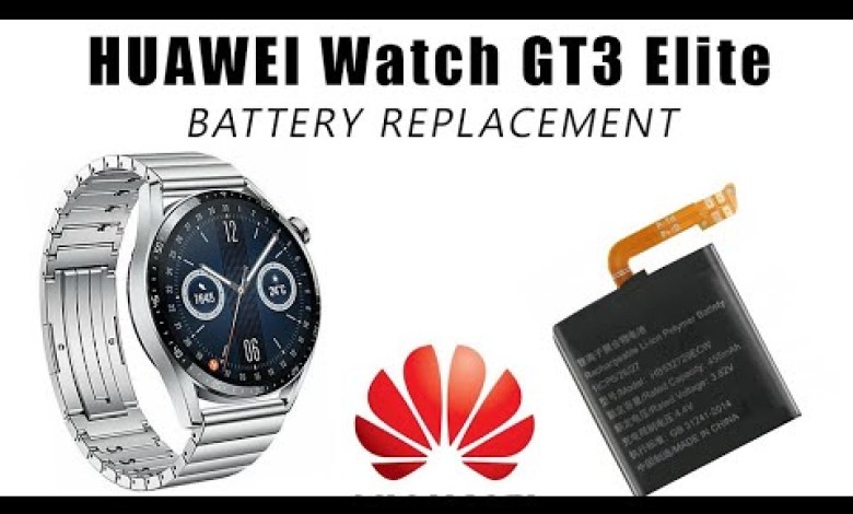 HUAWEI Watch GT3 Elite 46mm Battery Replacement HUAWEI Watch GT3 Elite 46mm Battery Replacement