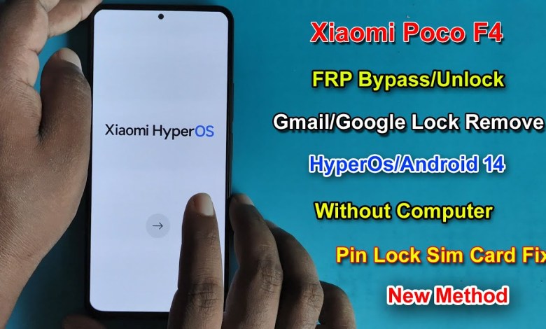 Xiaomi Poco F4 Frp Bypass HyperOs Android 14 | Xiaomi Poco F4 Frp Bypass HyperOs Android 14 |