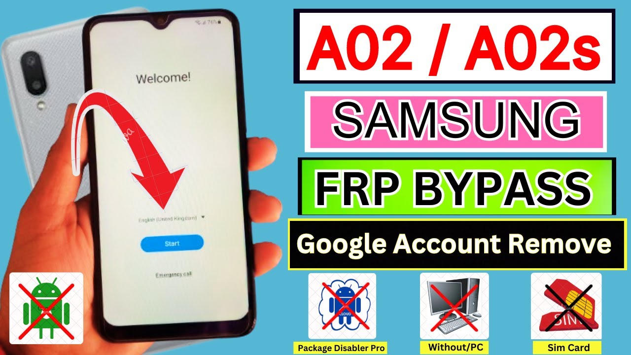 Samsung A02,A02s FRP Bypass Android 11 | Google Samsung A02,A02s FRP Bypass Android 11 | Google