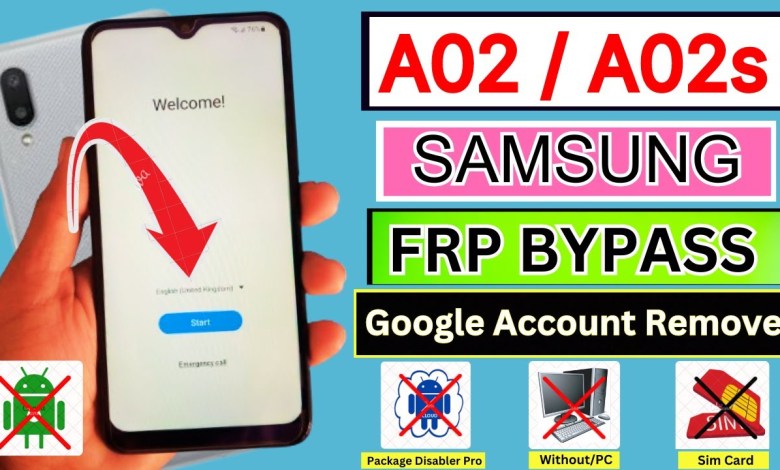 Samsung A02,A02s FRP Bypass Android 11 | Google Samsung A02,A02s FRP Bypass Android 11 | Google