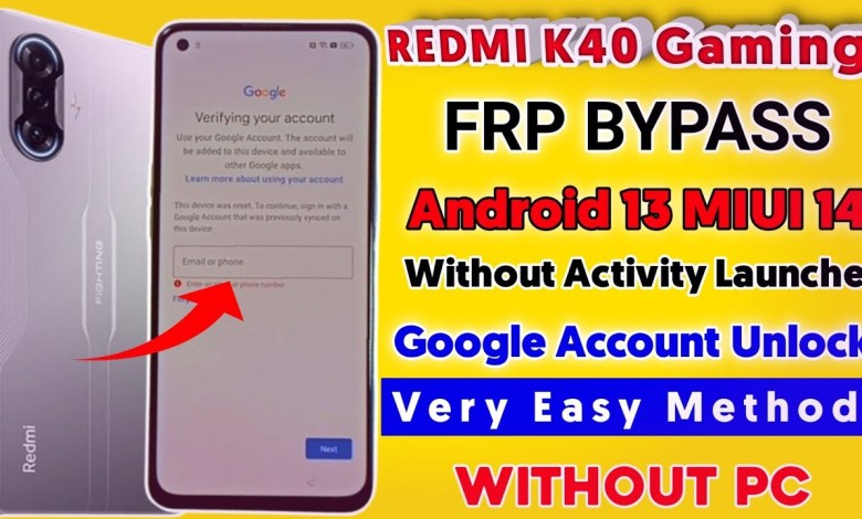 Unlocking Secrets: Redmi K40 Gaming FRP Bypass Without a PC in 2025 | Android Tips Unlocking Secrets: Redmi K40 Gaming FRP Bypass Without a PC in 2025 | Android Tips