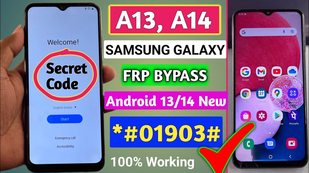 Without PC – Samsung A13, A14 FRP Bypass 2024 Android Without PC – Samsung A13, A14 FRP Bypass 2024 Android