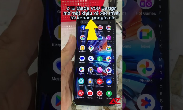 ZTE Blade V50 Design opens password and verifies account ZTE Blade V50 Design opens password and verifies account