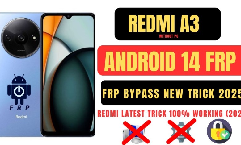 Unlock Redmi A3 Android 14 Frp with Surprising Bypass Method | Uncover Redmi A3/A3x Frp Lock Unlock Redmi A3 Android 14 Frp with Surprising Bypass Method | Uncover Redmi A3/A3x Frp Lock