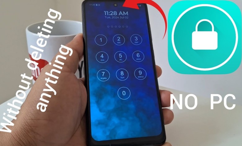 Without deleting anything unlock a forgotten password Without deleting anything unlock a forgotten password