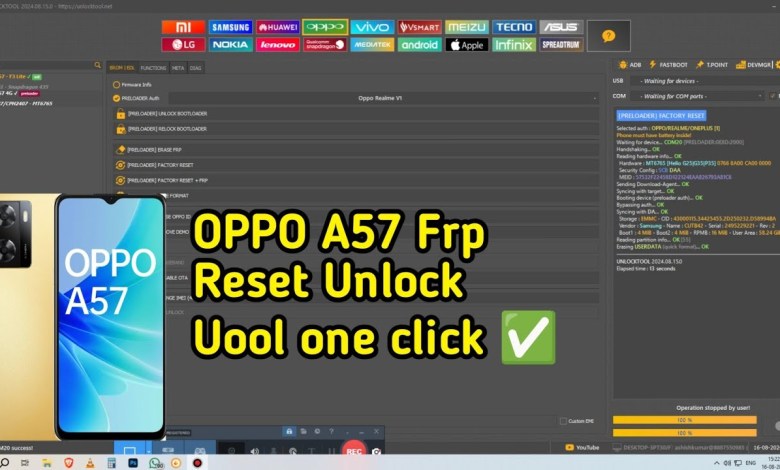 oppo a57 4g Frp unlock tool oppo a57 4g Frp unlock tool