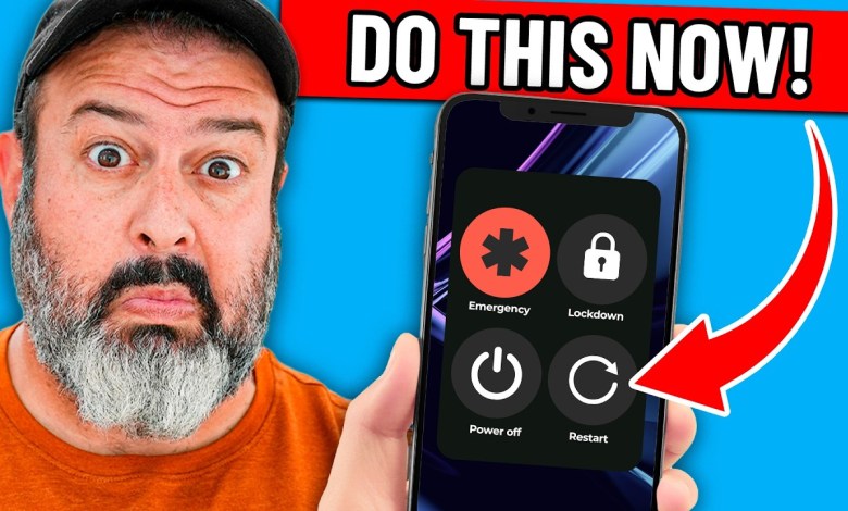 Reboot your phone NOW! Reboot your phone NOW!