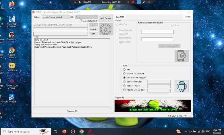 FRP bypass screen unlock tool oppo vivo realme and FRP bypass screen unlock tool oppo vivo realme and