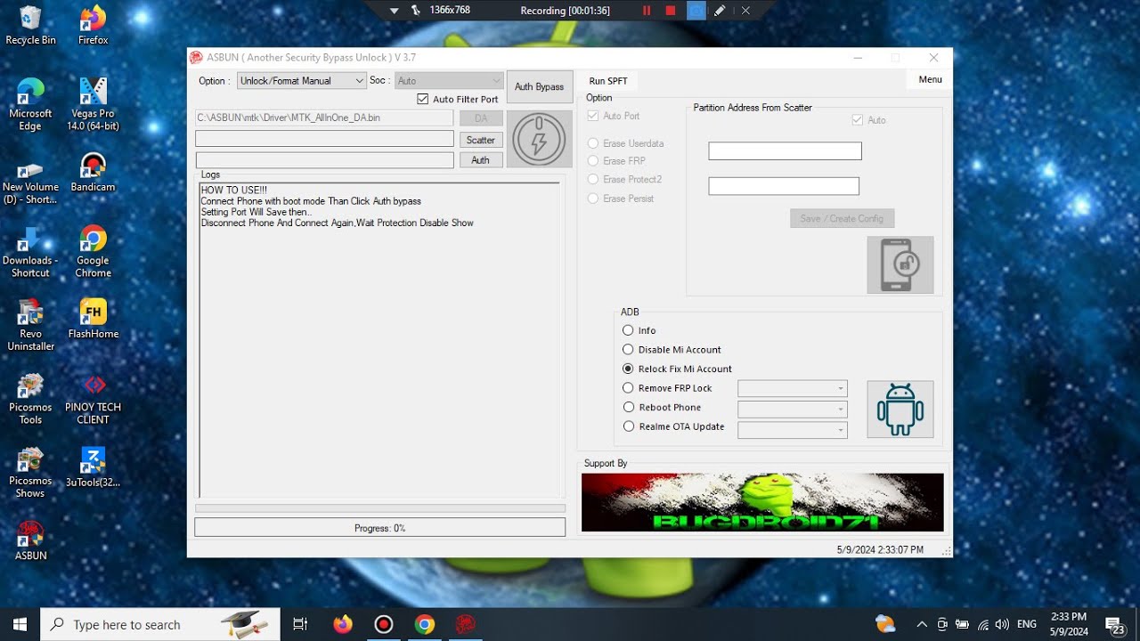 FRP bypass screen unlock tool oppo vivo realme and FRP bypass screen unlock tool oppo vivo realme and